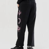 GA Cross 刺繍-Print Pants