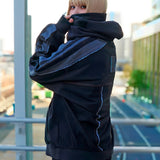 GA 切替DENIM ZIP HOODIE