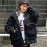 ボアスタンドカラーブルゾン