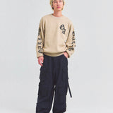 GA SHINY OE-LOGO KNIT