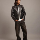SCHOTT-70S SINGLE RIDERS JACKET-2/ショット シープレザー シングル ライダースジャケット