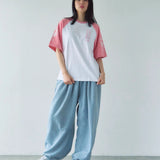 GA Raglan 刺繍&Print S/S Tee