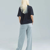 JE-クロップド丈・ロゴ SS TEE