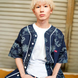 【GALFY×GALLIS ADDICTION】安定の別注デニムベースボールSSシャツ