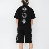 GA Color 刺繍&Print Shorts
