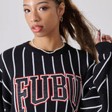 FUBU-Stripe Knit Pullover