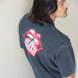 【The Rolling Stones×JACKROSE】 コンチョボタン ヘンリーネック SSTEE