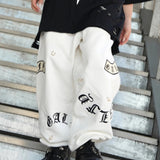 【GALFY×GALLIS ADDICTION】闇落ちピアススウェットパンツ