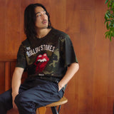 【The Rolling Stones×JACKROSE】 切替･ラインストーン･SSTEE