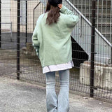 WEB限定 RVCA WORK SCRIPT CARDIGUN
