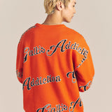 GA JQ-FLOWER＆LOGO KNIT