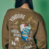 YOIDORE/酔いどれ KAMINARISAMA クルーネックスウェット
