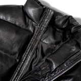 FUBU-Faux Leather Puffer Jacket