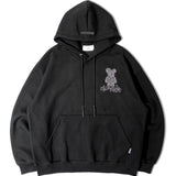 2ND ARCHIVE-ラインストーン　プルパーカー