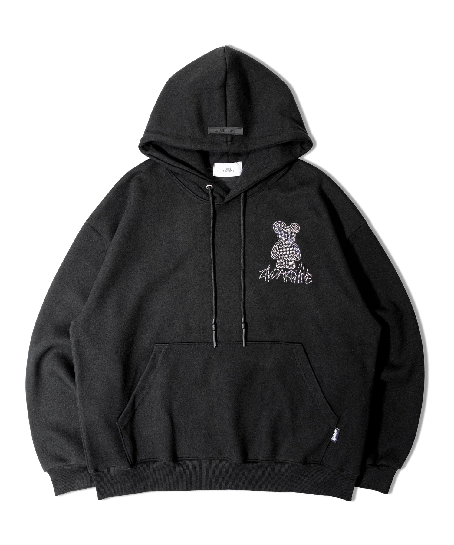 2ND ARCHIVE-ラインストーン　プルパーカー