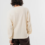 SEABEES/シービーズ TCワッフル ヘンリーネック・LSTEE