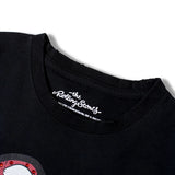 B-TRS PARIS/JPN PRINT&LINESTONE SS TEE