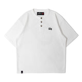 【The Rolling Stones×JACKROSE】 コンチョボタン ヘンリーネック SSTEE