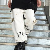 【GALFY×GALLIS ADDICTION】闇落ちピアススウェットパンツ