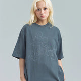 JOHNBULL/ジョンブル MICKEY MOUSE S/S Tee. Embroidery