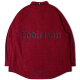 GA GINGHAM-CHECK SHIRT