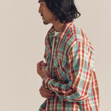 JE HEAVY FLANNEL CHECK WORK SHIRTS