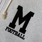 CH-REVERSE WEAVE ZIP HOODED SWEAT