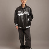 FIRST DOWN USA限定 PU Varsity JKT