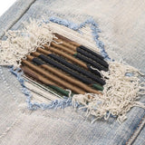 mnml【ミニマル】-X204 CAMO SKINNY FIT DENIM