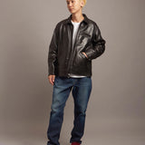 SCHOTT-LEATHER TRACKER JKT-２