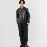 Schott/ショット LEATHER TRACKER JACKET-2