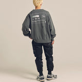 GA PIG裏毛-BLACK CARD CREW