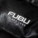 FUBU-Faux Leather Puffer Jacket