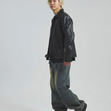 JE-BUFFARO CALF　シングルライダース
