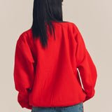 CH-REVERSE WEAVE CREW NECK SWEAT