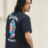 【The Rolling Stones×JACKROSE】カラーリップス&タン SSTEE