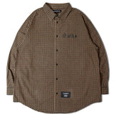 GA GINGHAM-CHECK SHIRT