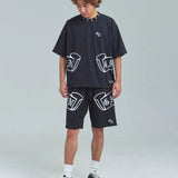 GA Glitter Emblem Shorts