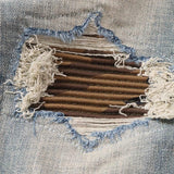 mnml【ミニマル】-X204 CAMO SKINNY FIT DENIM