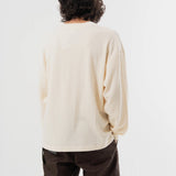 SEABEES/シービーズ TCワッフル ヘンリーネック・LSTEE