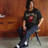 【The Rolling Stones×JACKROSE】 切替･ラインストーン･SSTEE