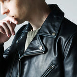 JE COW OIL LEATHER D RIDERS
