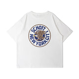 Schott/ショット 短丈 CIRCLE EAGLE COMPACT SS T-SHIRT