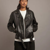 JE LAMB LEATHER DOUBLE RIDERS 24