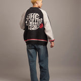 B-TRS SHAGGY KNIT JQ CARDIGAN