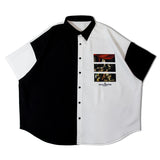 GA 絵画-SPLIT  S/S SHIRT