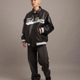 FIRST DOWN USA限定 PU Varsity JKT
