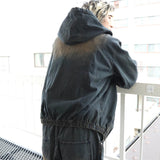 JE PROCESSING DENIM HOOD JACKET