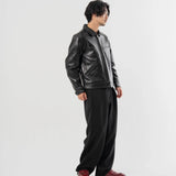 Schott/ショット LEATHER TRACKER JACKET-2