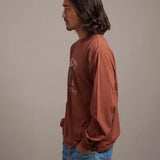 SCHOTT-COLOR FLOCKY BULLDOG LS　TEE